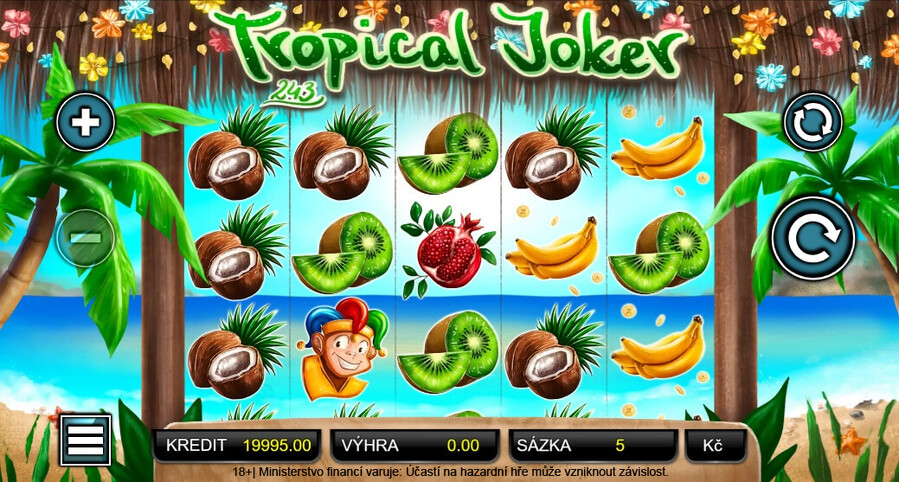 Recenze Tropical Joker – Adell automat s nádechem exotiky