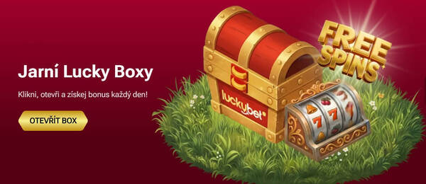 Otvírejte Lucky Boxy v LuckyBet casinu a získejte odměny