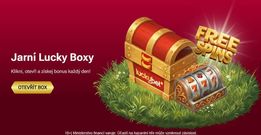 Otvírejte Lucky Boxy v&nbsp;LuckyBet casinu a&nbsp;získejte odměny