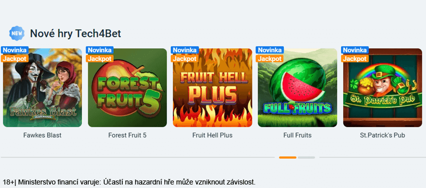 Nové automaty zdarma u Tipsportu