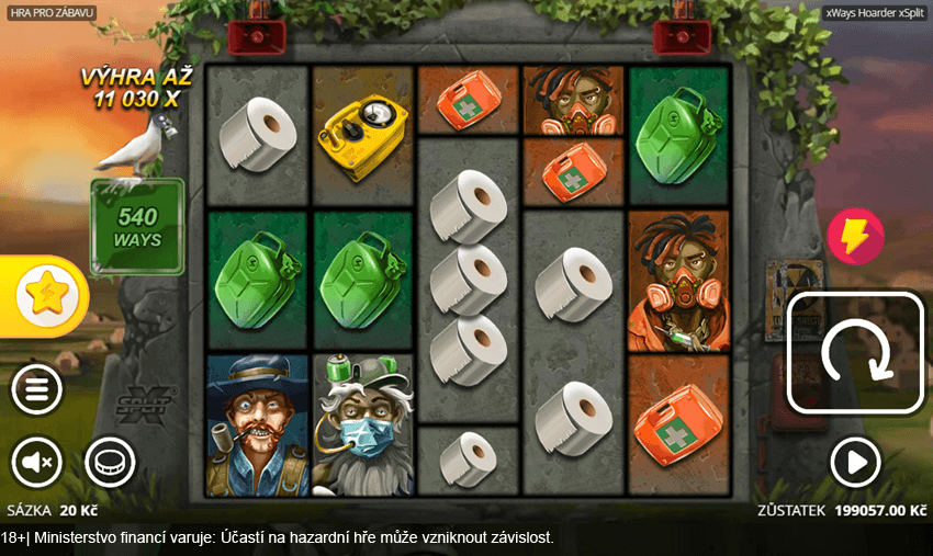 xWays Hoarder xSplit od Nolimit City