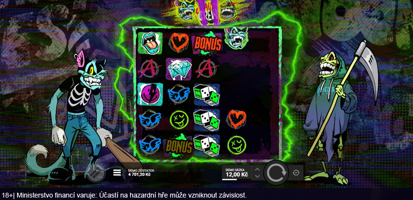 Hrací automat Chaos Crew 2 od Hacksaw Gaming