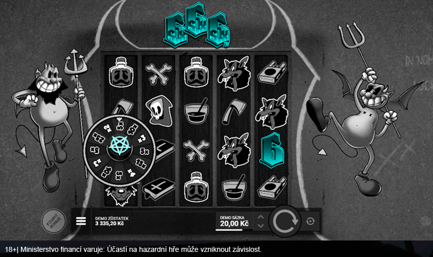 Online automat SixSixSix od Hacksaw Gaming v Apollo Games casinu