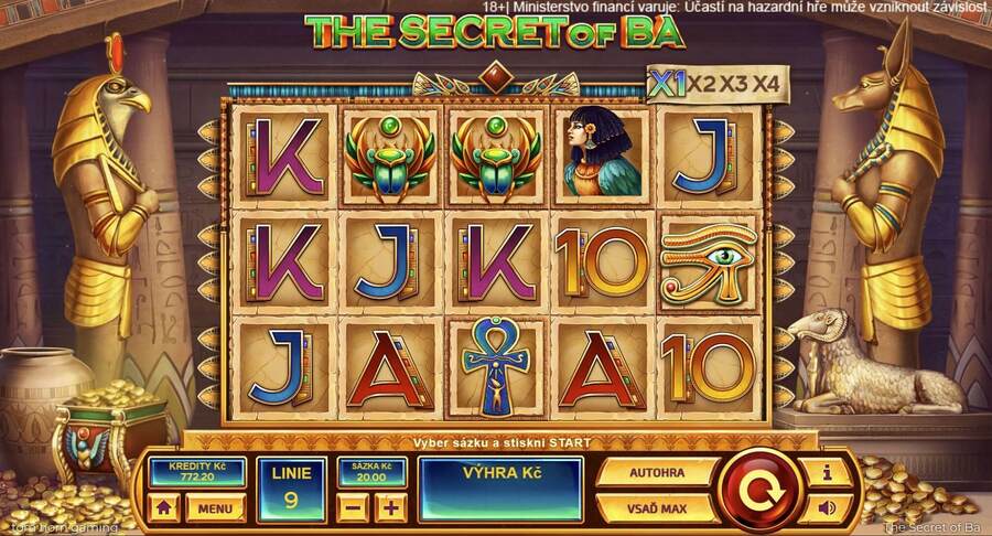 The Secret of Ba s bonusem za registraci ZDARMA