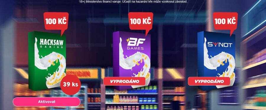 Vyberte si balíček v Apollo Marketu