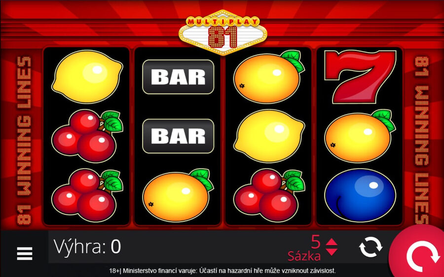 Výherní automat Multiplay 81