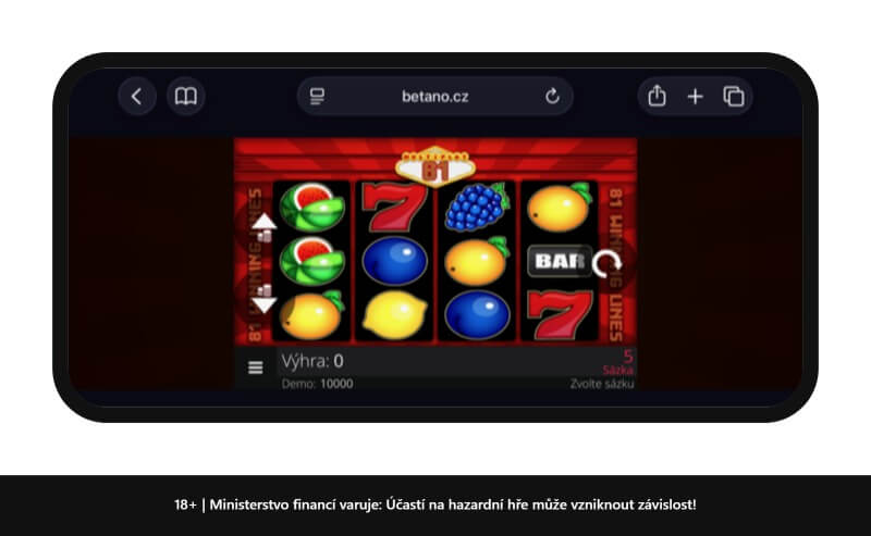 Nejhranější automat Multiplay 81