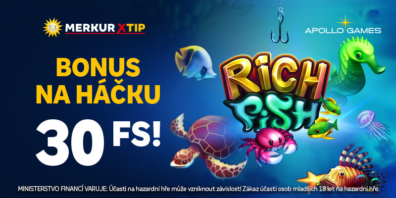 Získejte u MerkurXtipu 30 free spinů za aktivitu