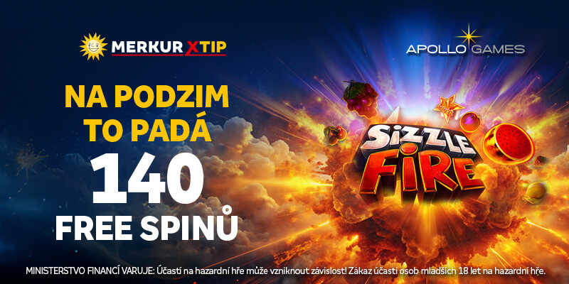 Na podzim to padá: získejte od MerkurXtipu 140 free spinů za víkend