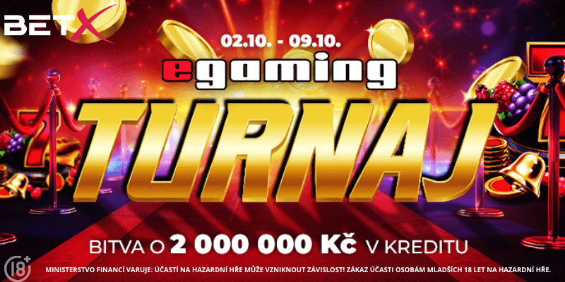 Zapojte se do e-gaming Turnaje u BetX