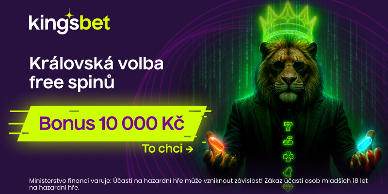 Královská volba free spinů v Kingsbet casinu