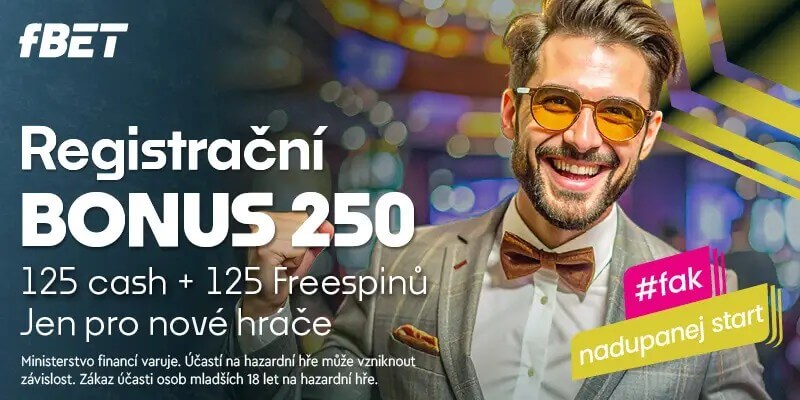 fBET free spiny: zaregistrujte se a získejte je hned teď