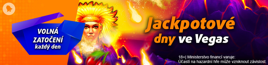 Zapojte se do akce Jackpotové hry a získejte free spiny