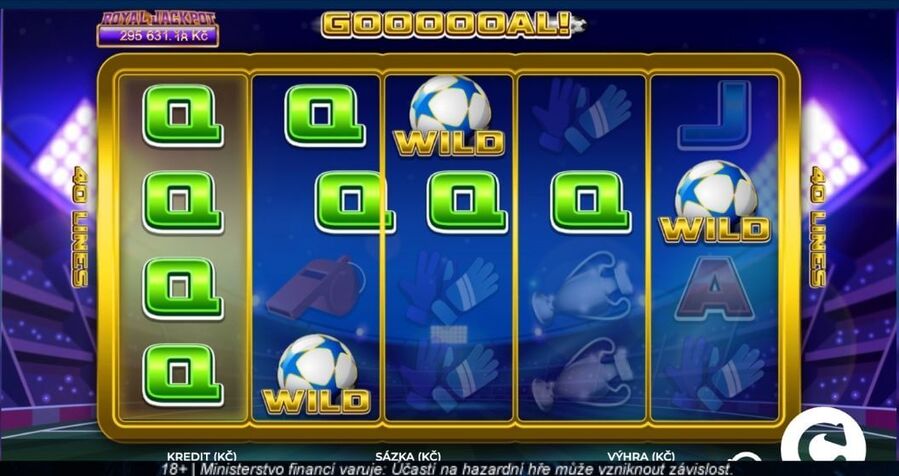 Bonusové funkce automatu Goooooal!