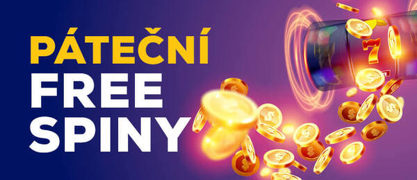 Free spiny DNES: pátek 24. října 2025