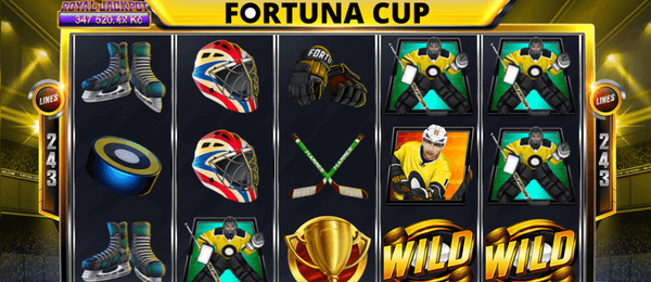 Hrací automat Fortuna Cup 243 od Tech4Betu je hokejový slot s maximální výhrou 500násobku sázky Hrací automat Fortuna Cup 243 od Tech4Betu je hokejový slot s maximální výhrou 500násobku sázky