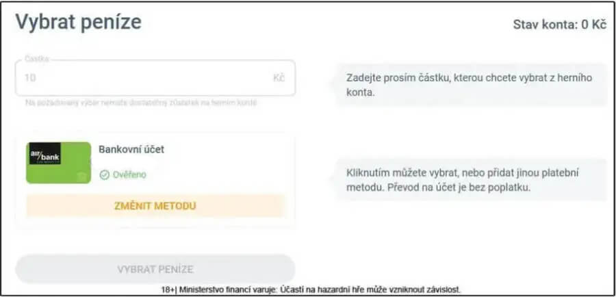 Maxa výběr financí Maxa výběr financí