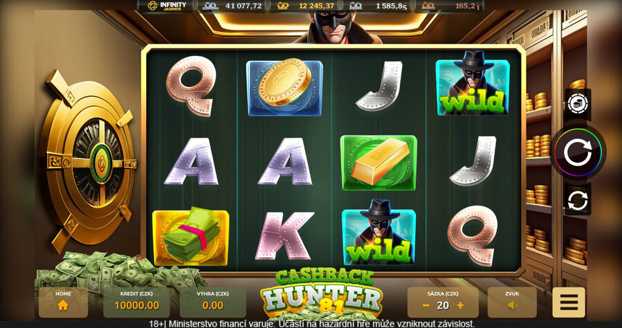 Cashback Hunter 81 od výrobce Spinfinity