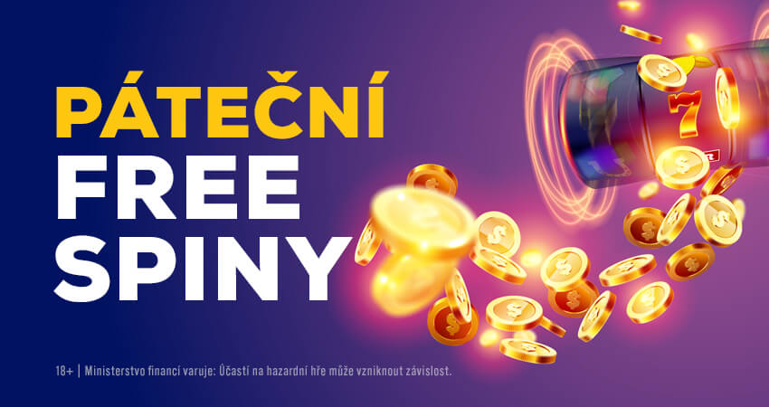 Dnešní free spiny – 14. listopadu 2025
