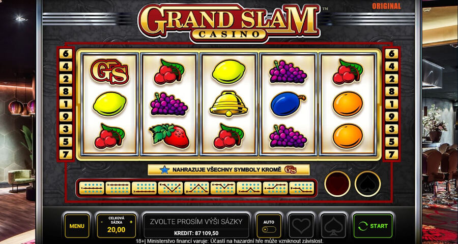 Grand Slam Casino od výrobce Greentube