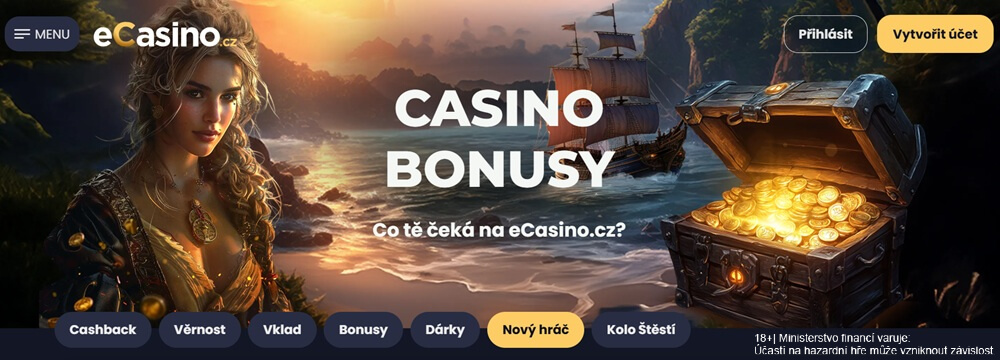 Bonusová nabídka eCasina je zajímavá nejen pro nové, ale i stávající hráče