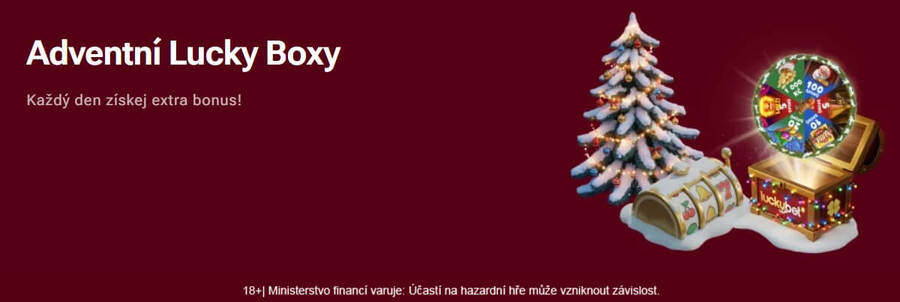 Zapojte se do Adventních Lucky boxů v LuckyBet casinu