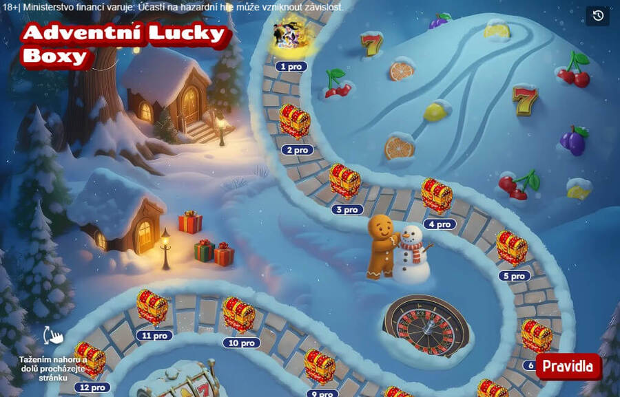 Otvírejte Adventní Lucky Boxy každý den