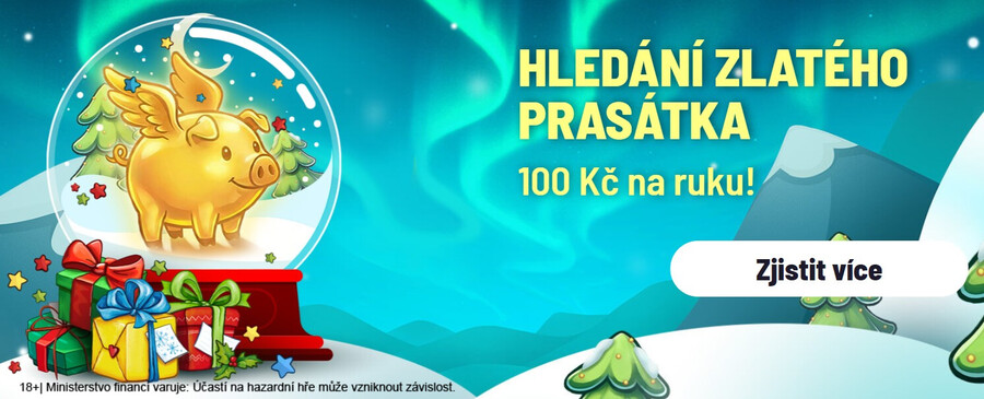 Zapojte se do akce Hledání zlatého prasátka