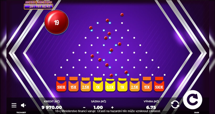 Zahrajte si Hot Plinko 81 od Tech4Bet