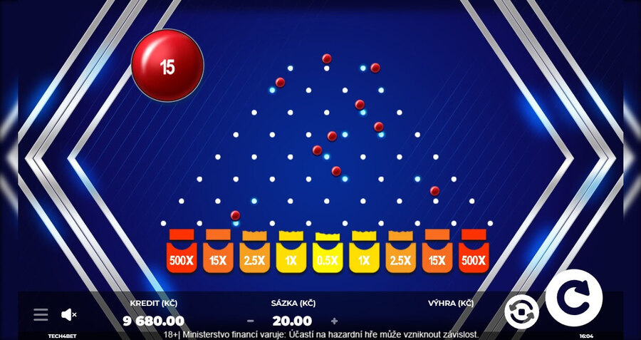 Zahrajte si Hot Plinko 5 od Tech4Bet