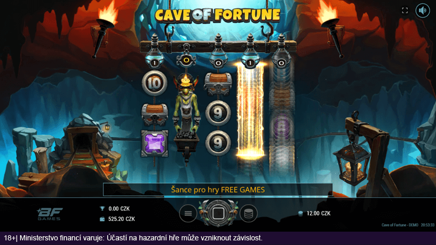 Obrázek ze hry Cave of Fortune od výrobce BF Games