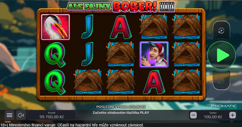 Recenze výherního automatu Ale Fajny Bober! od Promatic Games