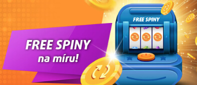 Free spiny na míru ve Vegas