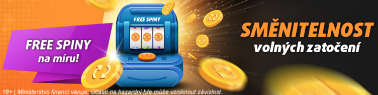 Free spiny na míru ve Vegas