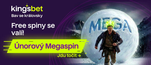 Únorový Megaspin v online casinu Kingsbet