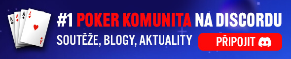 Připoj se do naší poker komunity na Discordu Připoj se do naší poker komunity na Discordu