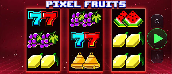 Zahrajte si automat Pixel Fruits od Promatic