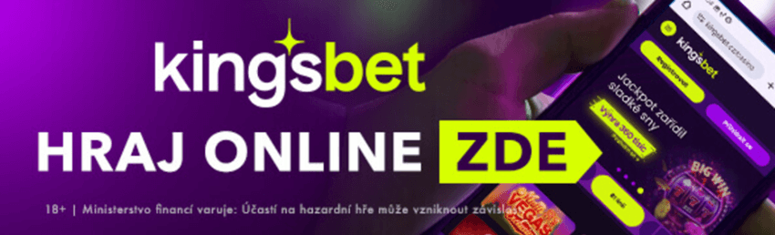 Získejte 1&nbsp;500&nbsp;Kč ve free spinech v&nbsp;online casinu Kingsbet