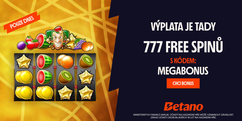 Zaregistrujte se u&nbsp;Betana s&nbsp;promo kódem MEGABONUS a&nbsp;získejte navýšený bonus pro nové hráče