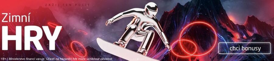 Zimní hry u&nbsp;SYNOT TIPu – bonusy na každý den