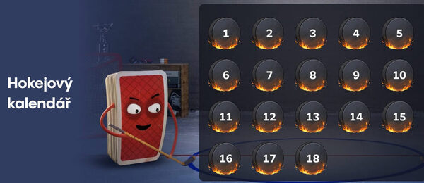 Zapojte se do hokejového kalendáře u Sazka Her