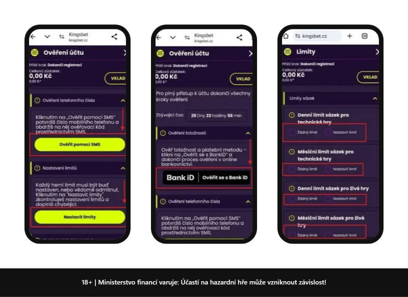 Kingsbet uvítací bonus