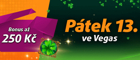 Získejte u Tipsportu v pátek 13. února 2026 až 250 Kč na herní konto