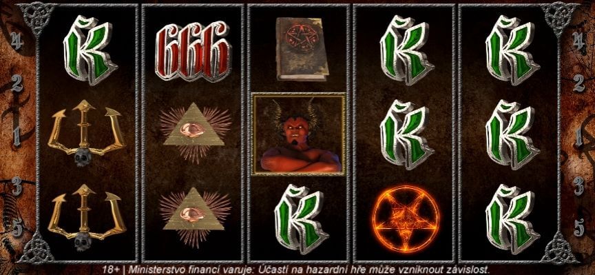 Výherní automat Hell’s Devil II s&nbsp;ďábelskou tematikou 