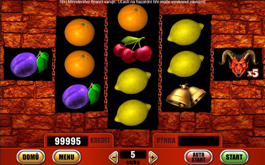 Zahrajte si výherní automat Hells Wall od Vsaď a&nbsp;hrej