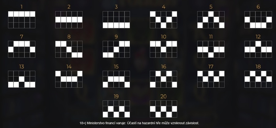 Na slotu 5 Potions+ můžete získat výhru na více liniích současně