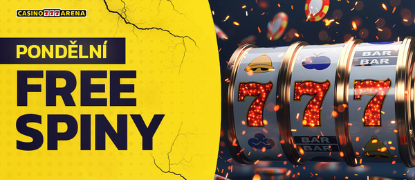 Free spiny DNES: pondělí 23. února 2026