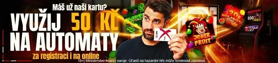 BetX bonus za registraci – terminal