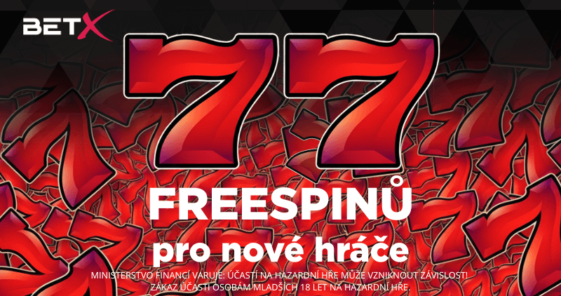 Registrační free spiny bez vkladu v&nbsp;online casinu BetX