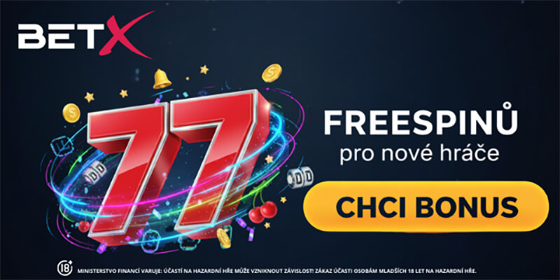 BetX registrační free spiny bez vkladu